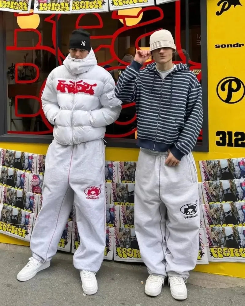 Y2K Baggy Sweat Pants