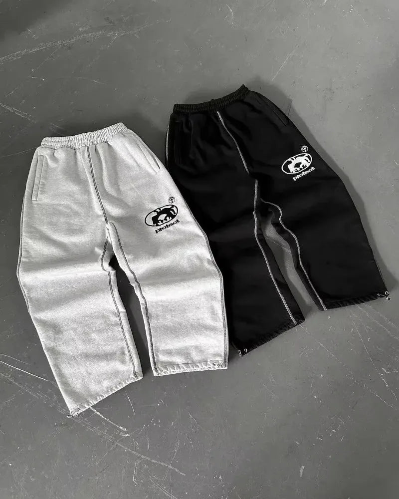 Y2K Baggy Sweat Pants