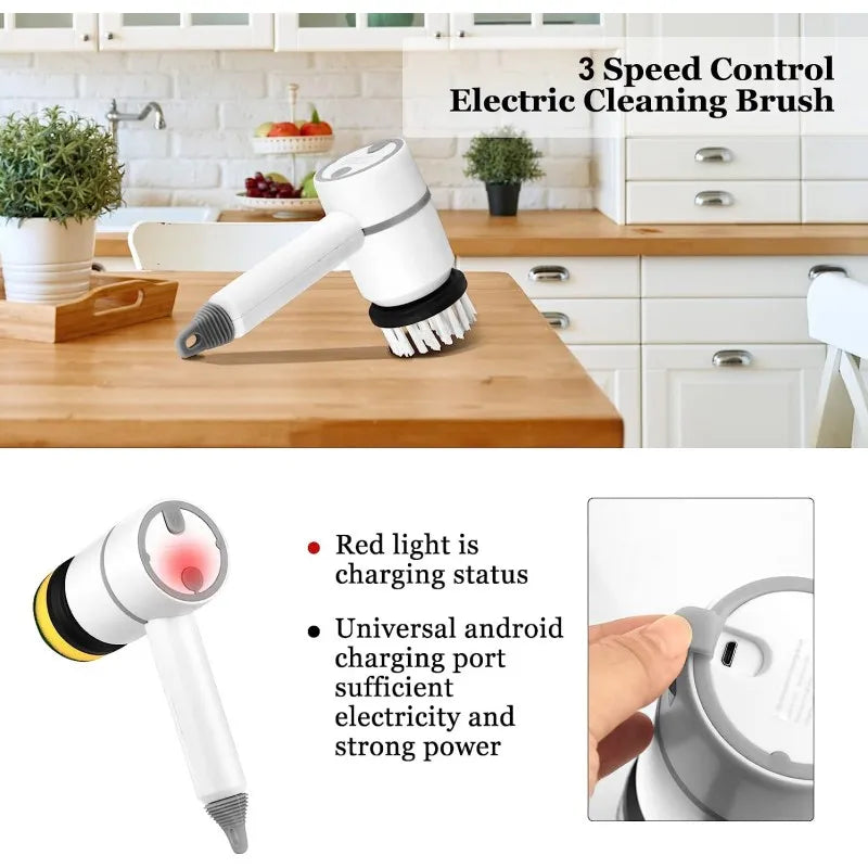 CleanCrafty Electric Spin Scrubber™